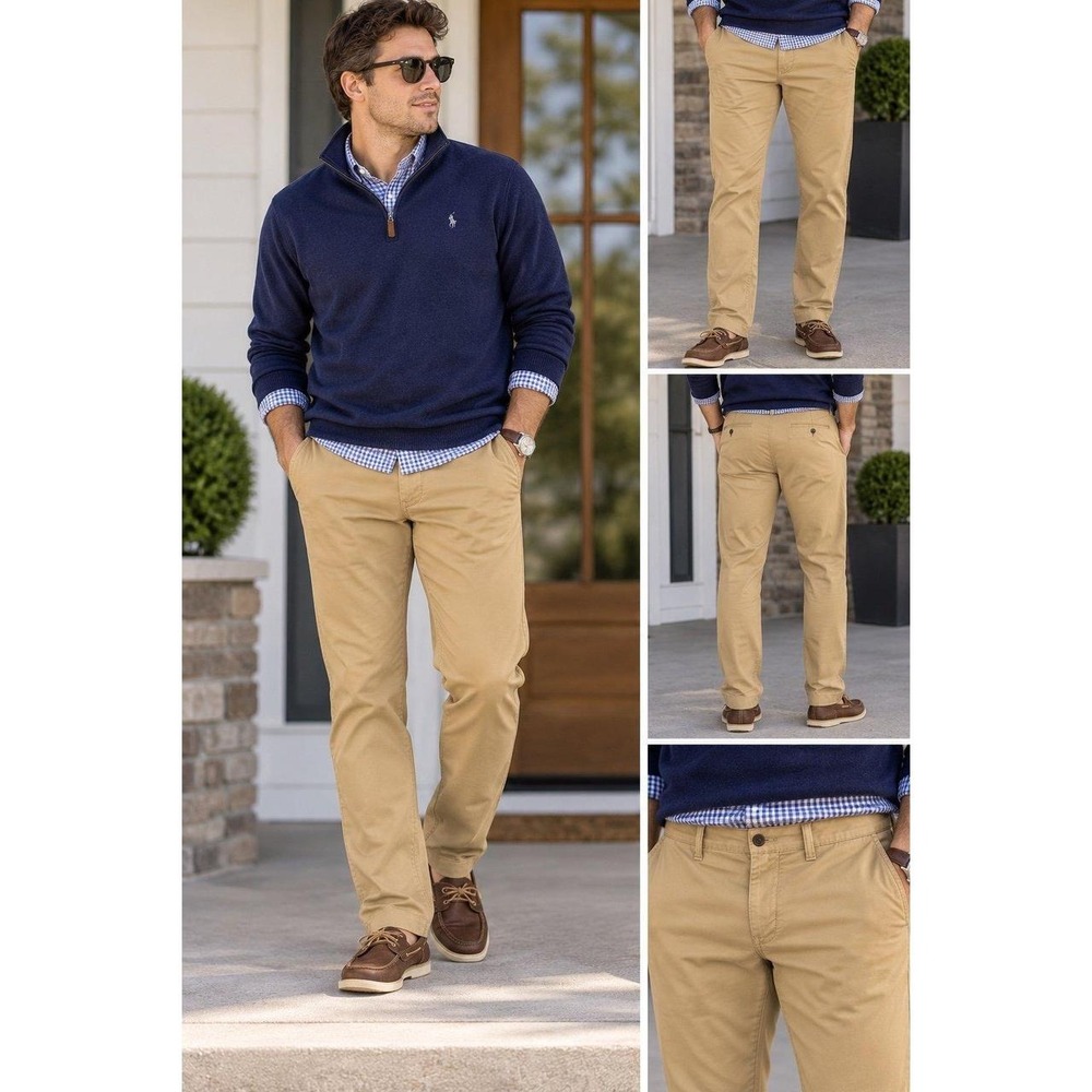 Polo by Ralph Lauren Tan Pants (34/34) as is